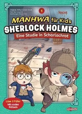 Kim |  Manhwa für Kids: Sherlock Holmes (Band 1) - Eine Studie in Scharlachrot | Buch |  Sack Fachmedien