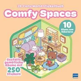 Bunny |  3D-Cozy-World Stickerbuch - Comfy Spaces | Buch |  Sack Fachmedien