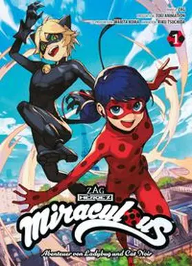 Koma / Zag / Tsuchida |  Miraculous - Die Abenteuer von Ladybug und Cat Noir (Manga) 01 | Buch |  Sack Fachmedien