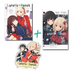 Asaura | Lycoris Recoil Bundle: Manga + Roman + Acrylfigur | Buch | 978-3-7416-4057-5 | www.sack.de