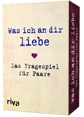  Was ich an dir liebe – Das Fragespiel für Paare | Sonstiges |  Sack Fachmedien