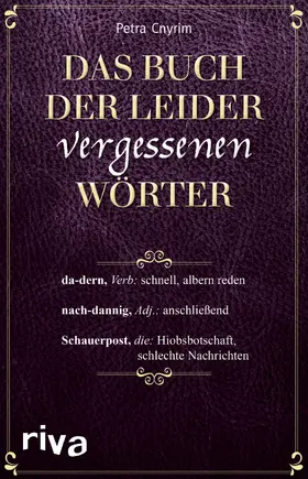 Cnyrim |  Das Buch der leider vergessenen Wörter | Buch |  Sack Fachmedien