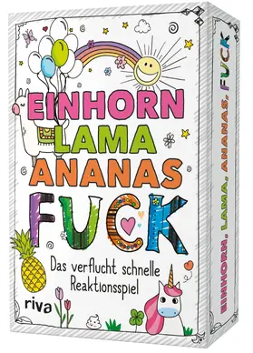  Einhorn, Lama, Ananas, FUCK | Sonstiges |  Sack Fachmedien