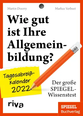 Doerry / Verbeet |  Wie gut ist Ihre Allgemeinbildung? | Sonstiges |  Sack Fachmedien