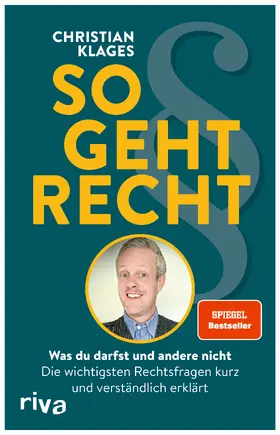 Klages | So geht Recht | Buch | 978-3-7423-2314-9 | sack.de