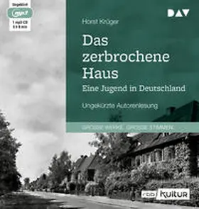 Krüger |  Das zerbrochene Haus. Eine Jugend in Deutschland | Sonstiges |  Sack Fachmedien