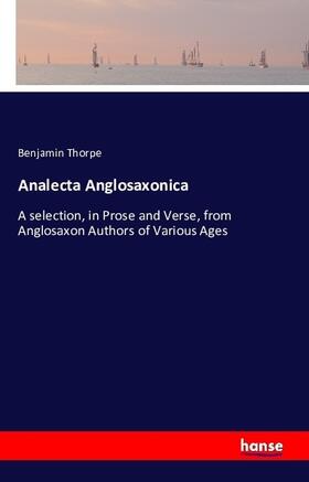 Thorpe |  Analecta Anglosaxonica | Buch |  Sack Fachmedien