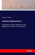 Thorpe |  Analecta Anglosaxonica | Buch |  Sack Fachmedien