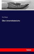 Berge |  Über Unterleibsbrüche | Buch |  Sack Fachmedien