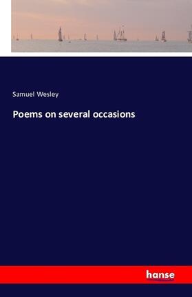 Wesley |  Poems on several occasions | Buch |  Sack Fachmedien