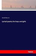 Munro |  Lyrical poetry for boys and girls | Buch |  Sack Fachmedien