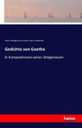 Goethe / Friedlaender |  Gedichte von Goethe | Buch |  Sack Fachmedien