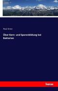 Ernst |  Über Kern- und Sporenbildung bei Bakterien | Buch |  Sack Fachmedien