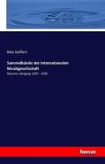 Seiffert |  Sammelbände der Internationalen Musikgesellschaft | Buch |  Sack Fachmedien