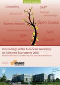 Buxmann / Eichler / Jansen |  Proceedings of the European Workshop on Software Ecosystems 2016 | eBook | Sack Fachmedien
