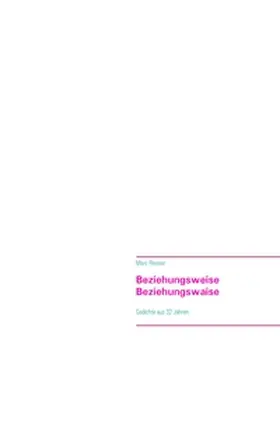 Reisner |  Beziehungsweise Beziehungswaise | Buch |  Sack Fachmedien