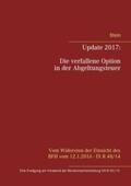 Stein |  Update 2017: Die verfallene Option in der Abgeltungsteuer | Buch |  Sack Fachmedien