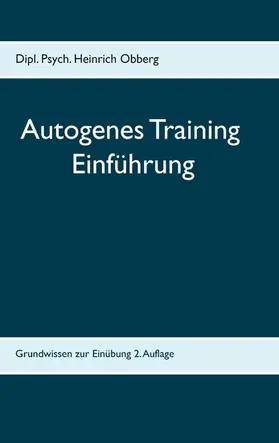 Obberg |  Begleitheft Autogenes Training | eBook | Sack Fachmedien