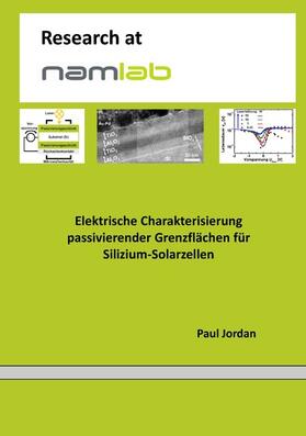 Jordan |  Elektrische Charakterisierung passivierender Grenzflächen für Silizium-Solarzellen | eBook | Sack Fachmedien