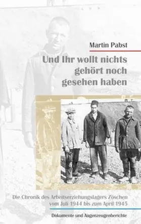 Pabst / Mandel |  Und ihr wollt nichts gesehen noch gehört haben | Buch |  Sack Fachmedien