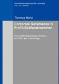 Hahn |  Corporate Governance in Profifußballunternehmen | Buch |  Sack Fachmedien