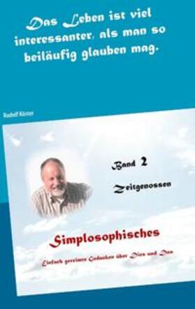 Köster |  Simplosophisches 2 | Buch |  Sack Fachmedien