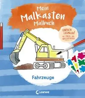 Loewe Kreativ |  Mein Malkasten-Malbuch - Fahrzeuge | Buch |  Sack Fachmedien