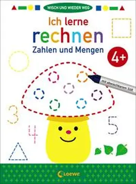 Loewe Lernen und Rätseln |  Wisch und wieder weg - Ich lerne rechnen 4+ | Buch |  Sack Fachmedien