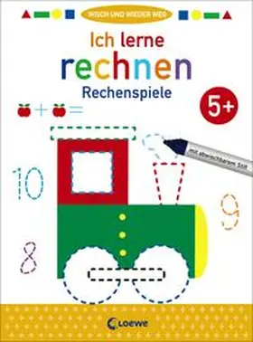 Loewe Lernen und Rätseln |  Wisch und wieder weg - Ich lerne rechnen 5+ | Buch |  Sack Fachmedien