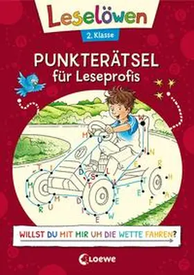 Loewe Kreativ / Loewe Lernen und Rätseln |  Leselöwen Punkterätsel für Leseprofis - 2. Klasse (Rot) | Buch |  Sack Fachmedien