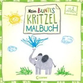 Pautner |  Mein buntes Kritzel-Malbuch (Elefant) | Buch |  Sack Fachmedien