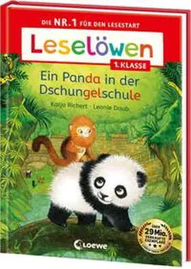 Richert / Loewe Erstlesebücher |  Leselöwen 1. Klasse - Ein Panda in der Dschungelschule | Buch |  Sack Fachmedien