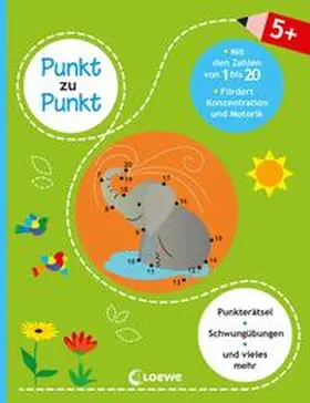  Punkt zu Punkt - Mit den Zahlen von 1 bis 20 (grün) | Buch |  Sack Fachmedien