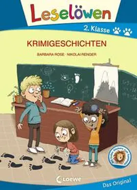 Rose |  Leselöwen 2. Klasse - Krimigeschichten (Großbuchstabenausgabe) | Buch |  Sack Fachmedien