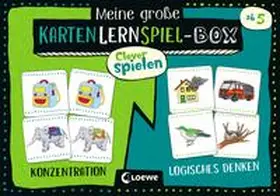 Loewe Lernen und Rätseln |  Clever spielen - Meine große KartenLernSpiel-Box - Konzentration/Logisches Denken | Sonstiges |  Sack Fachmedien