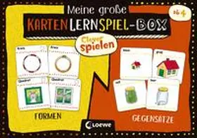 Loewe Lernen und Rätseln |  Clever spielen - Meine große KartenLernSpiel-Box - Formen/Gegensätze | Sonstiges |  Sack Fachmedien