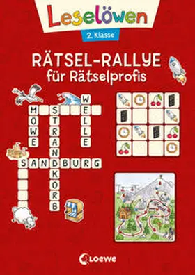 Wittenburg / Loewe Erstlesebücher |  Leselöwen Rätsel-Rallye für Leseprofis - 2. Klasse (Rot) | Buch |  Sack Fachmedien