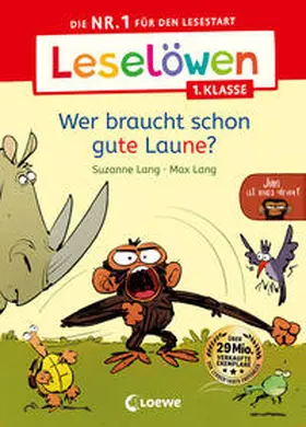 Lang |  Leselöwen 1. Klasse - Jim ist mies drauf - Wer braucht schon gute Laune? | Buch |  Sack Fachmedien