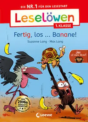 Lang |  Leselöwen 1. Klasse - Jim ist mies drauf - Fertig, los ... Banane! | Buch |  Sack Fachmedien