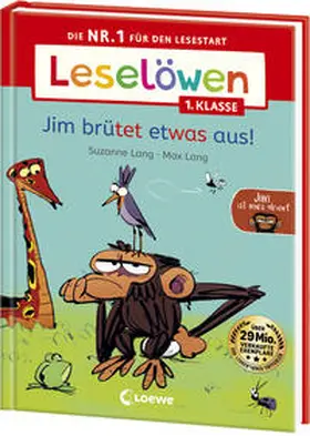 Lang |  Leselöwen 1. Klasse - Jim ist mies drauf - Jim brütet etwas aus! | Buch |  Sack Fachmedien