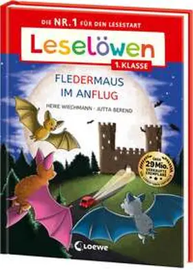 Wiechmann |  Leselöwen 1. Klasse - Fledermaus im Anflug (Großbuchstabenausgabe) | Buch |  Sack Fachmedien