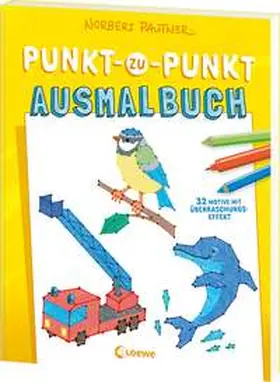  Punkt-zu-Punkt-Ausmalbuch (gelb) | Buch |  Sack Fachmedien