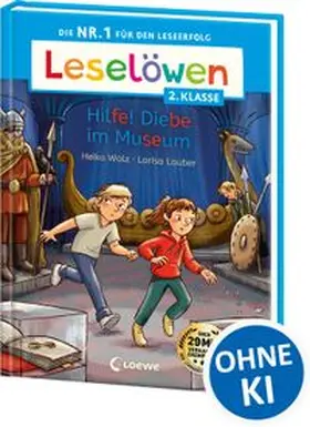 Wolz |  Leselöwen 2. Klasse - Hilfe! Diebe im Museum | Buch |  Sack Fachmedien
