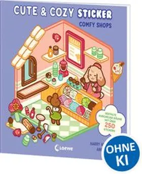  Cute & Cozy Sticker - Comfy Shops | Buch |  Sack Fachmedien