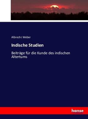 Weber | Indische Studien | Buch | 978-3-7433-6310-6 | sack.de