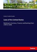 Dunbar |  Laws of the United States | Buch |  Sack Fachmedien