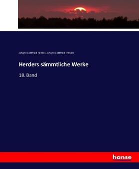 Herder |  Herders sämmtliche Werke | Buch |  Sack Fachmedien