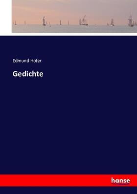 Hofer |  Gedichte | Buch |  Sack Fachmedien
