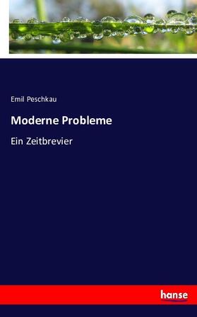 Peschkau |  Moderne Probleme | Buch |  Sack Fachmedien