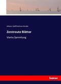 Herder |  Zerstreute Blätter | Buch |  Sack Fachmedien